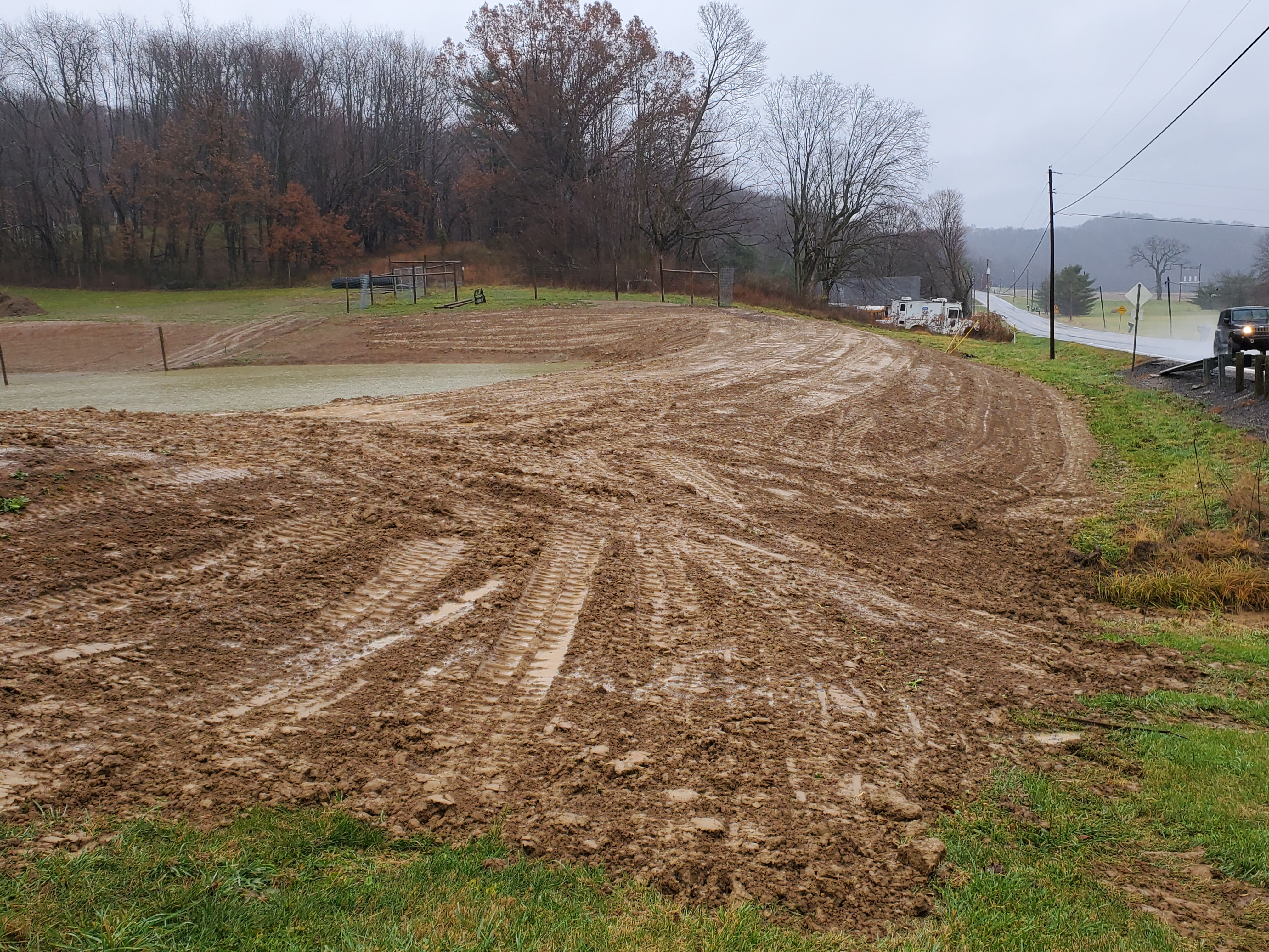 Hillside Site Preparation
